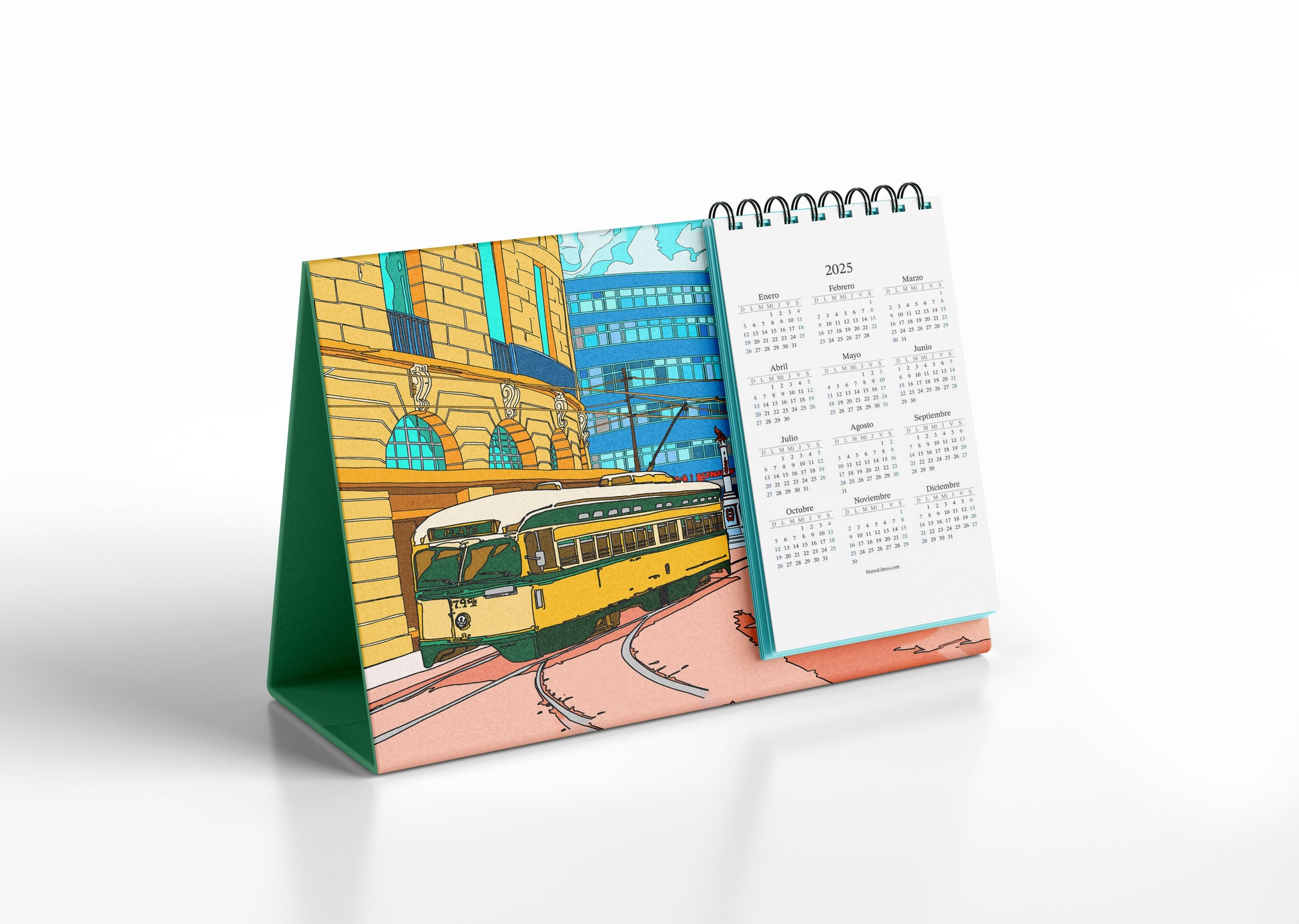 TRANVIA Calendario de mesa